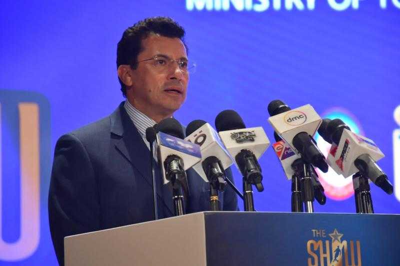 وزير الرياضة يشهد ختام مشروع اكتشاف المواهب بكرة القدم