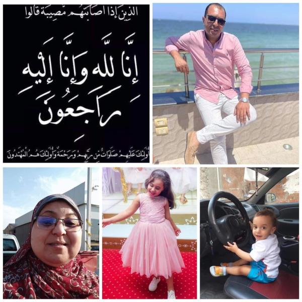 مصرع 4 أشخاص في حادث تصادم بطريق مطروح الساحلي بينهم أطفال