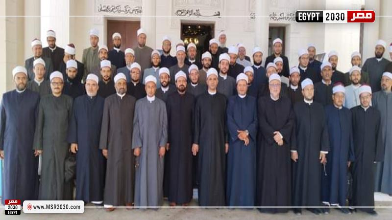 رئيس القطاع الديني وعدد من قيادات الدعوة
