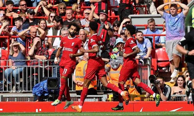 صلاح يقود ليفربول للفوز على بورنموث بثلاثية