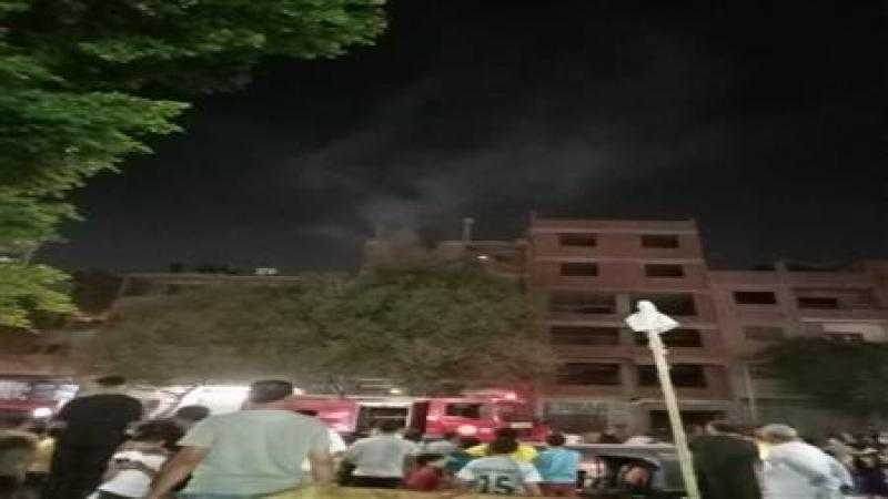 حريق داخل شقة بالهرم دون إصابات