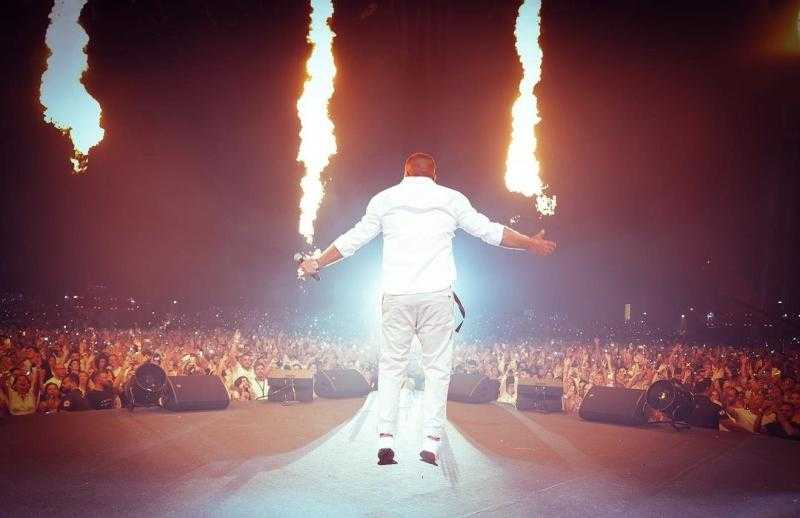 عمرو دياب عن حفله ببيروت: «المدينة شهدت أعظم حدث»