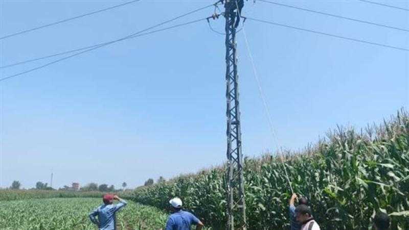 الكهرباء تكشف تفاصيل انهيار جزء من حوض تبريد بمحطة غرب أسيوط