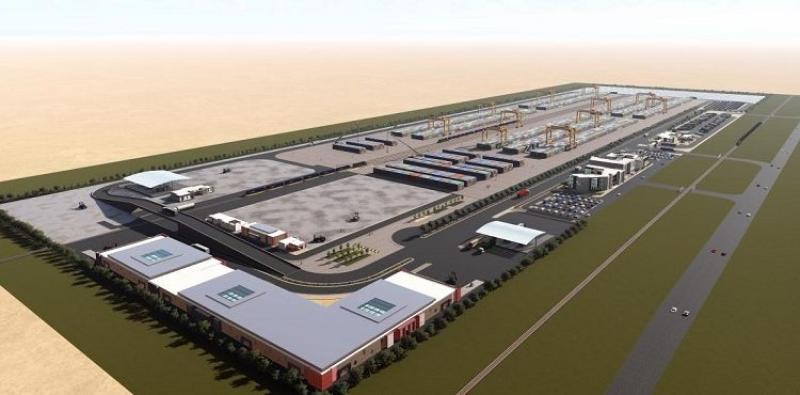 مشروع الميناء الجاف بالعاشر من رمضان