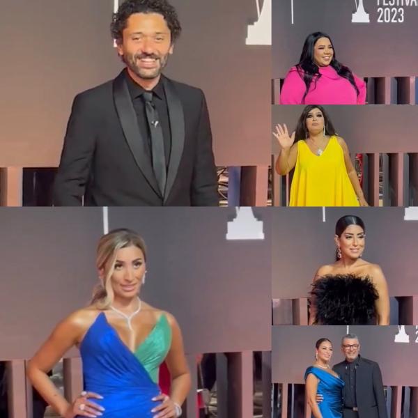 شاهد| الصور الكاملة لنجوم الفن بحفل افتتاح مهرجان القاهرة للدراما