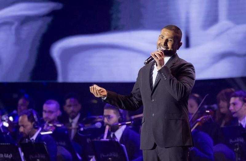 «ليلة الدموع» تحلق بـ أحمد سعد في صدارة التريند