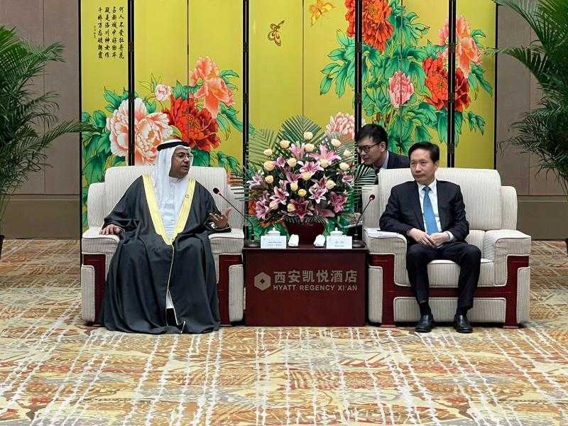 العسومي: ندعم بكل قوة تعزيز العلاقات العربية الصينية
