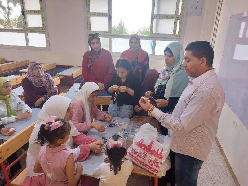 ورش فنية وأغاني من الطرب الأصيل في قوافل قصور الثقافة ببرج العرب