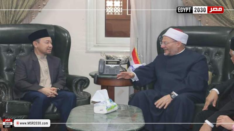 مفتي الجمهورية خلال اللقاء