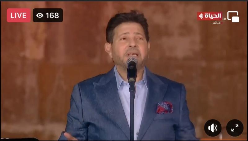 بث مباشر لـ حفل هانى شاكر بمهرجان القلعة للموسيقى والغناء