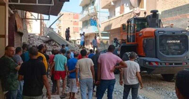 مصرع شخص وإصابة آخر في انهيار منزل في الإسماعيلية