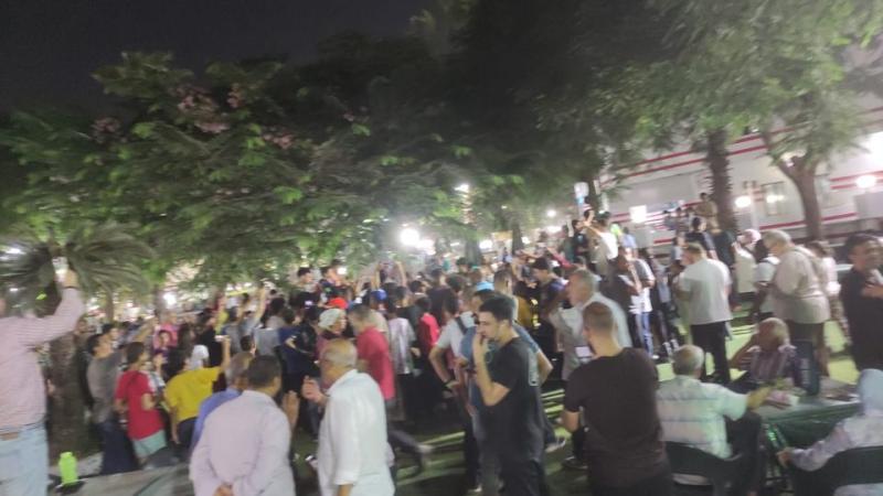 وقفة أعضاء الزمالك