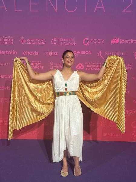 أسعى للميدالية الذهبية.. حبيبة مرزوق تكشف كواليس العرض الفرعوني ببطولة العالم للجمباز بإسبانيا