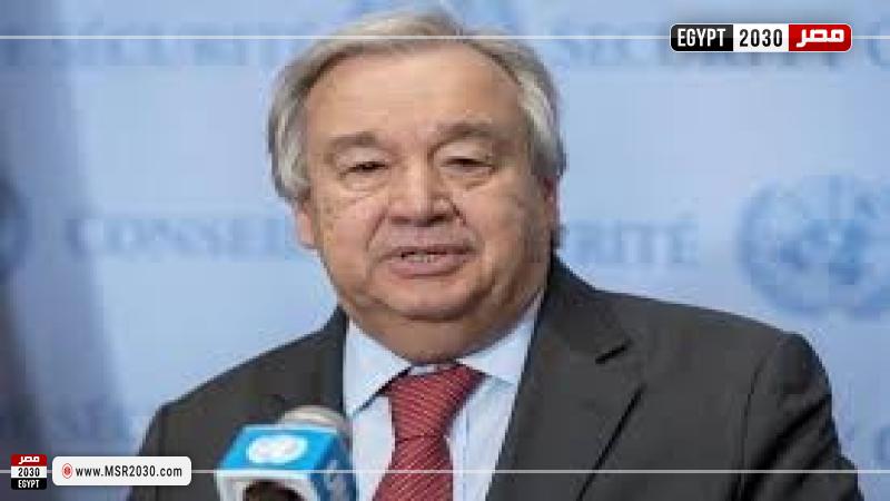 الأمين العام للأمم المتحدة 