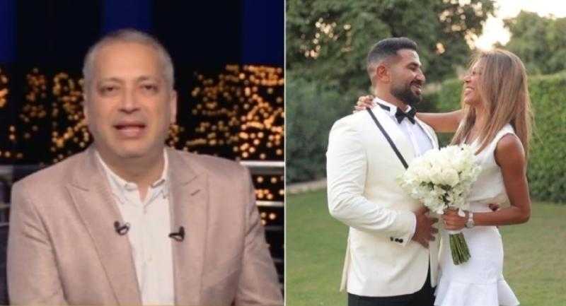 «إيه أخرتها معاك».. تامر أمين لـ أحمد سعد: «براحة انت لسه صغير وطلقت أربعة» - فيديو