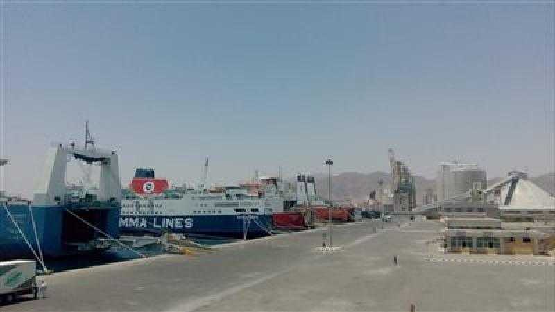 تداول 43 ألف طن بضائع عامة ومتنوعة بموانئ البحر الأحمر