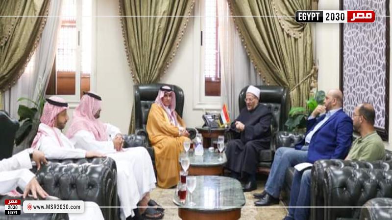 مفتي الجمهورية خلال اللقاء