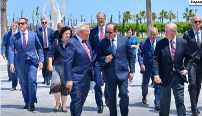 تفاصيل زيارة وفد الكونجرس الأمريكي لمصر ولقائه الرئيس السيسي