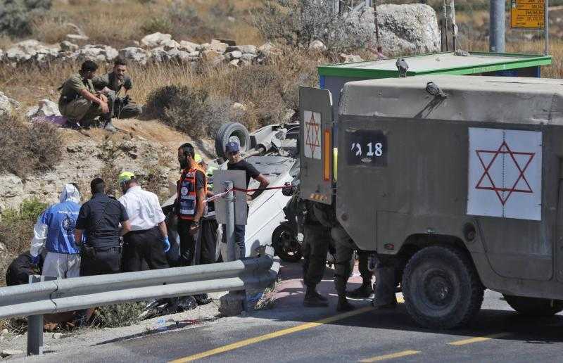 إصابة 3 مستوطنين في عملية دهس قرب حاجز عسكري جنوب غرب رام الله