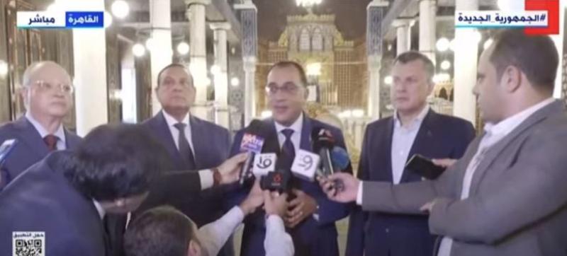 مدبولي: نعمل على إبراز آثارنا التي تعود لـ 2000 عام للسياح