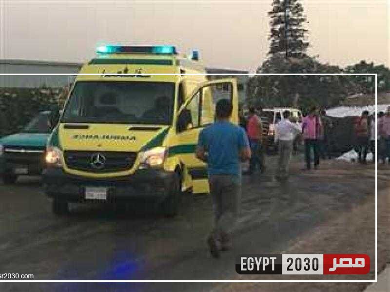 إصابة 4 أشخاص في حادث تصادم 3 سيارات بالفيوم