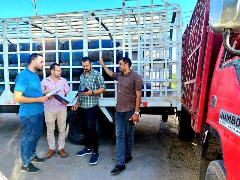 ضبط 325 أسطوانة غاز قبل بيعهم بالسوق السوداء بالبحيرة