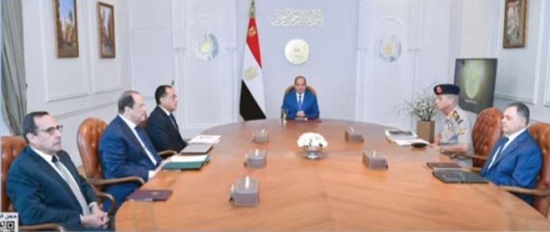 السيسي يتابع الموقف التنفيذي لجهود التنمية بشمال سيناء