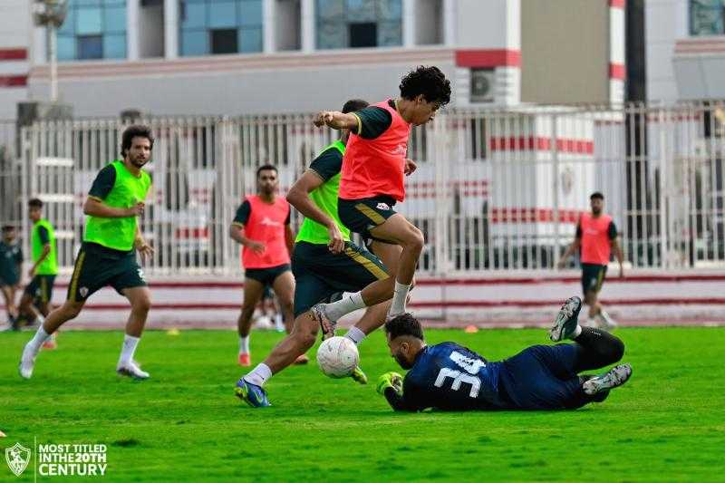 مران الزمالك.. أوسوريو يركز على الجوانب البدنية في التدريبات