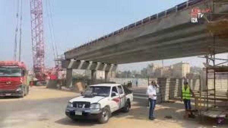 غلق طريق الفيوم لتنفيذ أعمال الممشى السياحي بالمتحف المصري الكبير