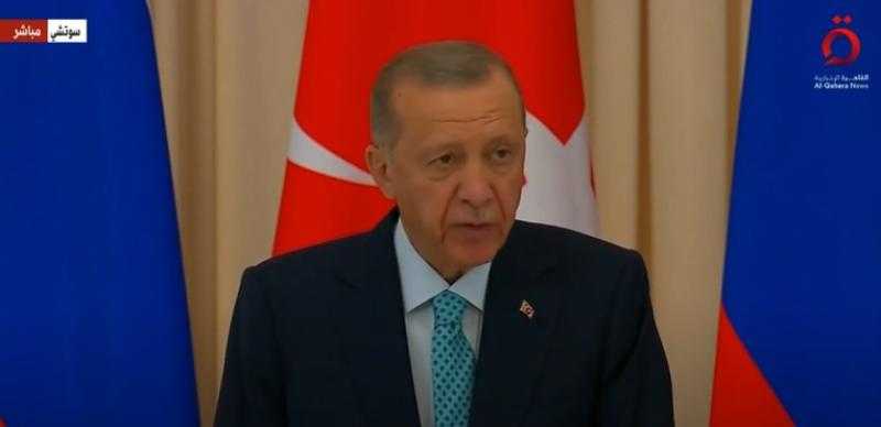 أردوغان: مبادرة البحر الأسود هدفها إيصال الحبوب والمواد الغذائية إلى إفريقيا