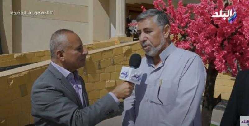 أحد مشايخ سيناء يُعلن دعمه للرئيس: «ربنا حباه لمصر» - فيديو