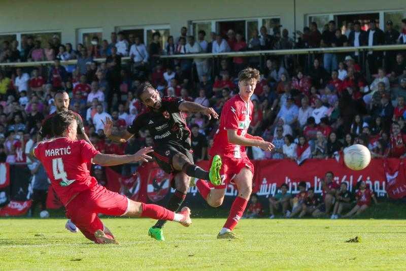 الأهلي يفوز على «NK Aluminiji» السلوفيني بثلاثية وديا