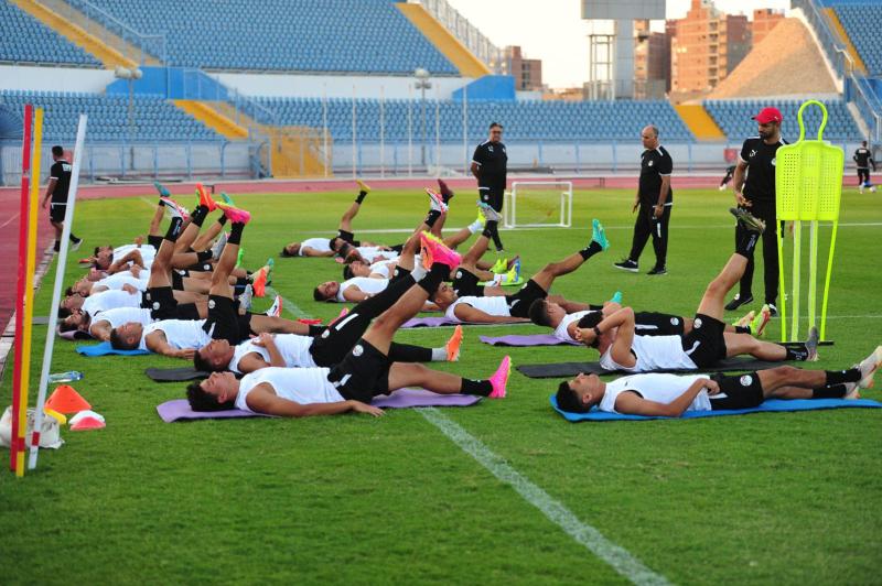 مران منتخب مصر الأولمبي
