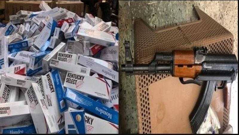 ضبط 30 ألف عبوة سجائر مجهولة المصدر مهربة جمركيًا بالإسكندرية