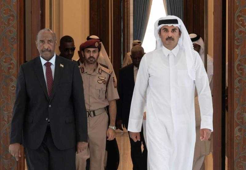 البرهان وتميم يعقدان مباحثات مشتركة لتعزيز العلاقات الثنائية
