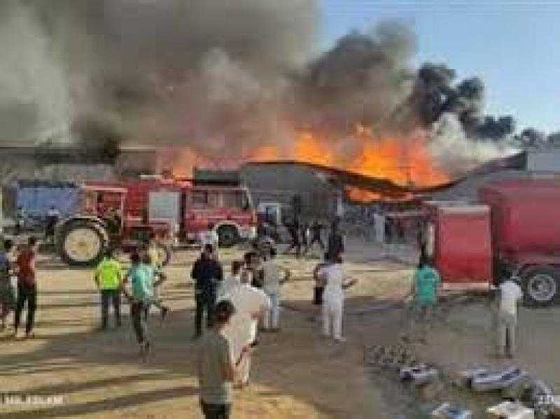 إخماد حريق مطعم في الهرم دون إصابات