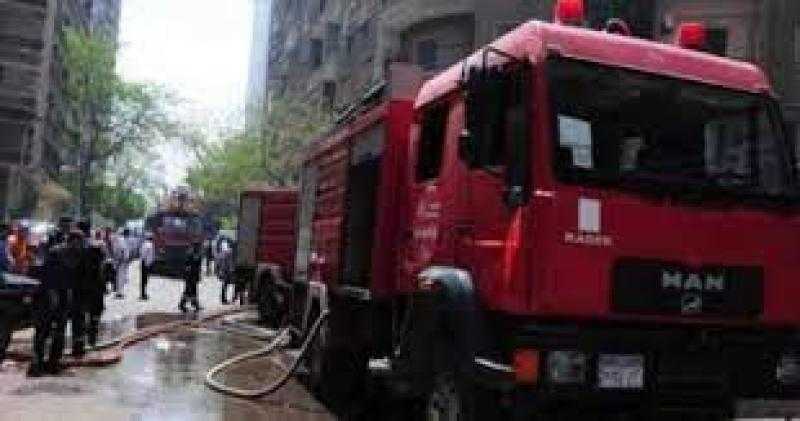 4 سيارات إطفاء تنفذ سكان برج شهير في المهندسين