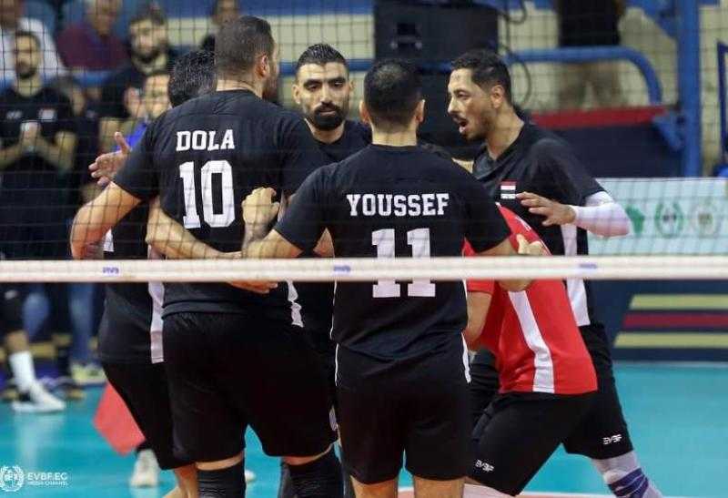 موعد مباراة مصر ضد الكاميرون في نصف نهائي أمم إفريقيا للطائرة