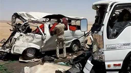 حادث مروع على طريق أسيوط الصحراوي الغربي يسفر... حادث مروع على طريق أسيوط الصحراوي الغربي يسفر عن وفاة قائد سيارة نقل