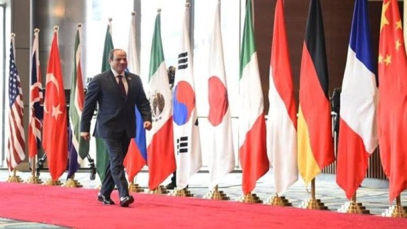 رسائل هامة من الرئيس السيسي في الجلسة الختامية لقمة العشرين