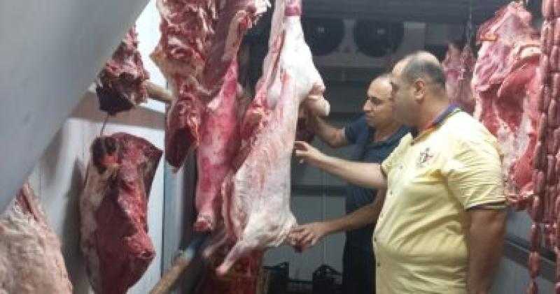 ضبط لحوم مجهولة المصدر بالإسكندرية