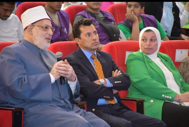 وكيل الأزهر ووزير الشباب والرياضة 