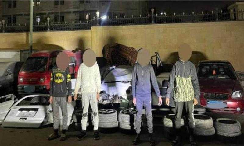 ضبط تشكيل عصابي لسرقة الكابلات الكهربائية في السلام