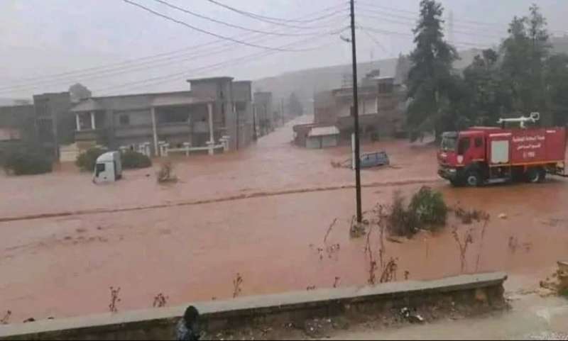 العاصفة دانيال في ليبيا - صورة تعبيرية