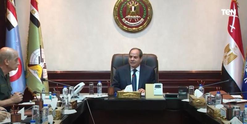 السيسي عن دعم ليبيا: «محتاجين نتحرك بسرعة.. حجم الضرر كبير» فيديو