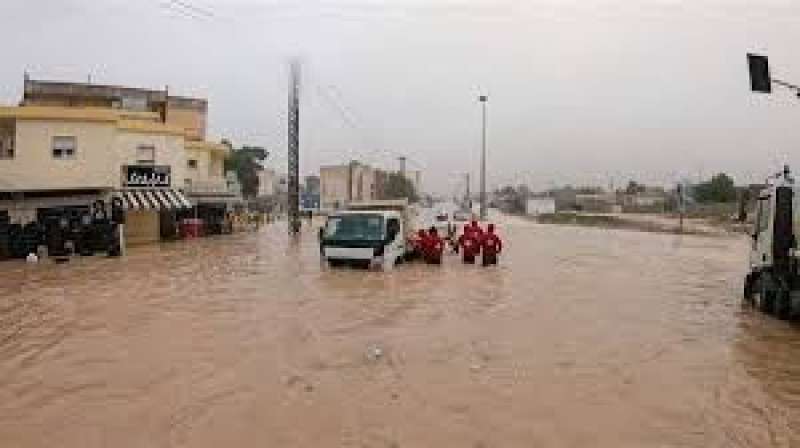 اعصار دانيال في ليبيا 