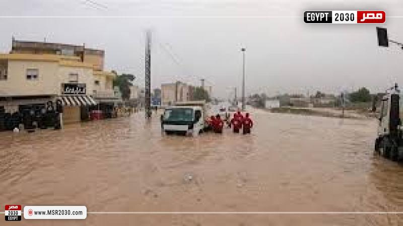 اعصار دانيال في ليبيا