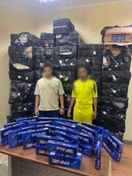 ضبط 25 ألف علبة سجائر مجهولة المصدر في الإسكندرية