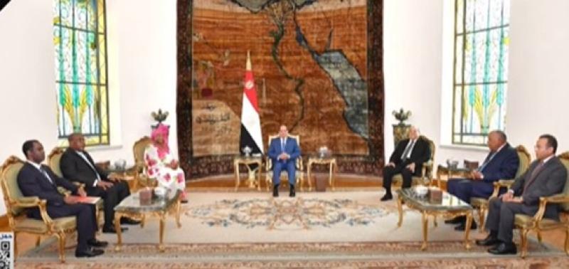 متحدث الرئاسة يكشف تفاصيل مباحثات السيسي ورئيسة مجلس الشيوخ بغينيا الاستوائية