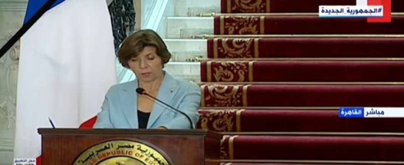 وزيرة الخارجية الفرنسية